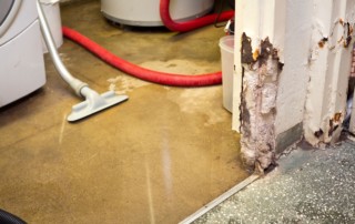 sewage cleanup