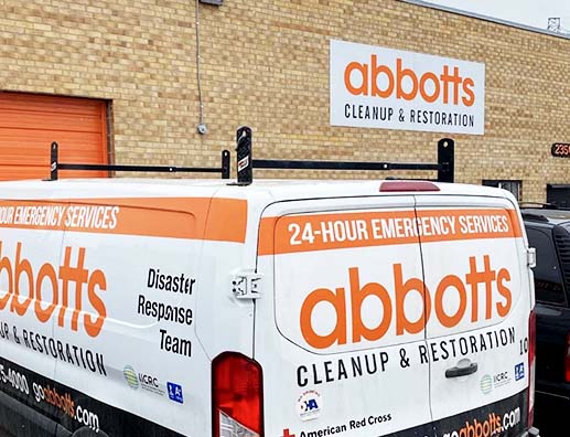 Abbotts Cleanup & Restoration Truck